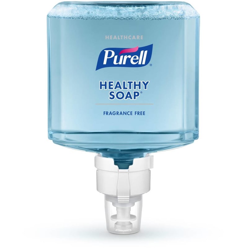 GOJO Antibacterial Soap Purell® Foaming 1,200 mL Dispenser Refill Bottle Unscented GOJO Antibacterial Soap Purell® Foaming 1,200 mL Dispenser Refill Bottle Unscented
