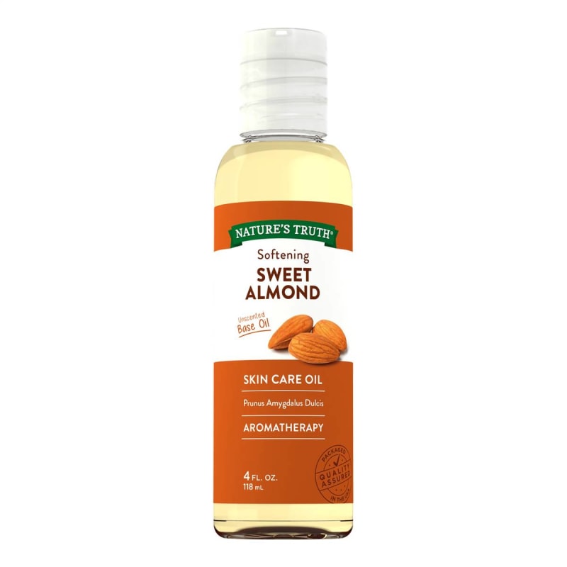 Piping Rock Health Products Nature's Truth Sweet Almond Skin Care Oil