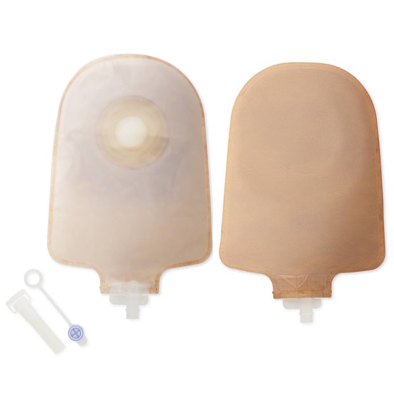 Hollister Premierâ„¢ 8462 One-Piece Transparent Urostomy Pouch, Pre-cut to Fit 25 mm Stomas