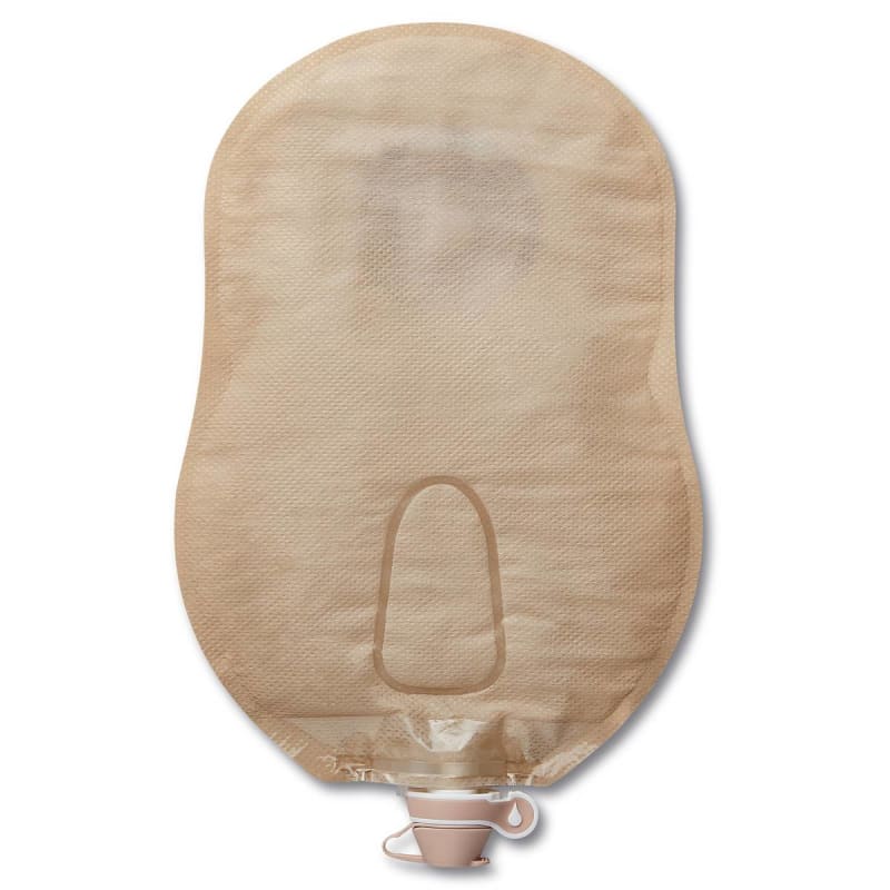 Hollister Premierâ„¢ 84992 One-Piece Beige Urostomy Pouch, Pre-cut to Fit 19 mm Stomas