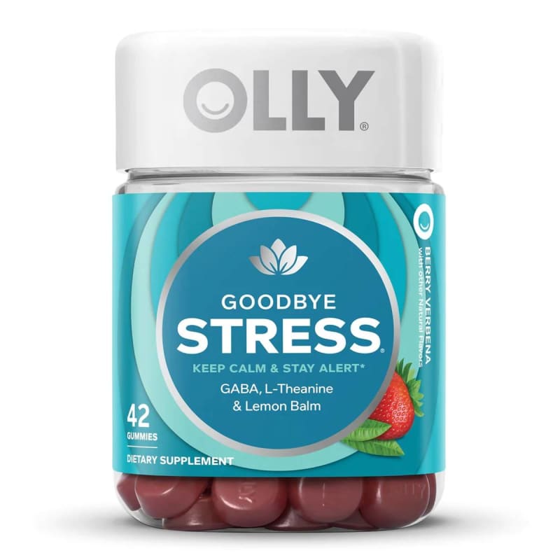 OLLY Public Benefit Corp Olly Goodbye Stress Gummies, Berry Verbena