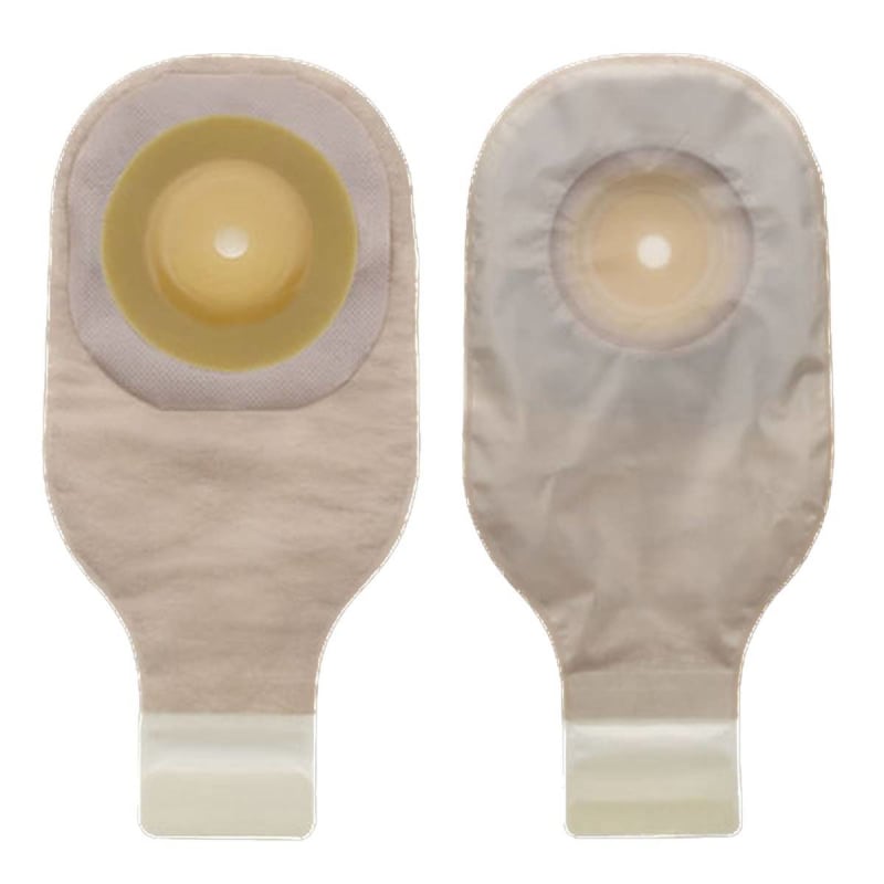 Hollister Premierâ„¢ Flextendâ„¢ One-Piece Drainable Transparent Colostomy Pouch, 12 Inch Length, Up to 2 Inch Stoma