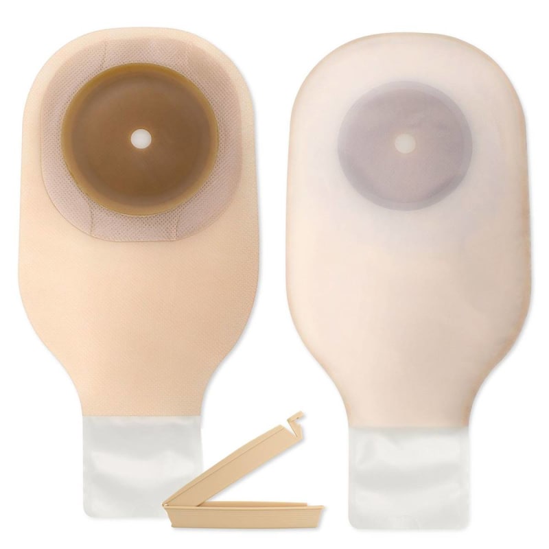 Hollister Premierâ„¢ Flextendâ„¢ One-Piece Transparent Colostomy Pouch, Cut to fit up to 38 mm