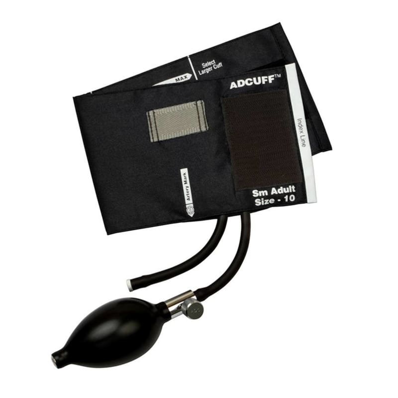 American Diagnostic Corp Adcuffâ„¢ Reusable Blood Pressure Cuff and Bulb, Black, 19 â€“ 27 cm