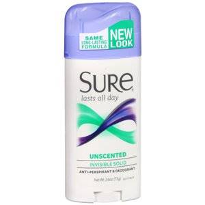 Idelle Labs Sure® Antiperspirant / Deodorant Idelle Labs Sure® Antiperspirant / Deodorant