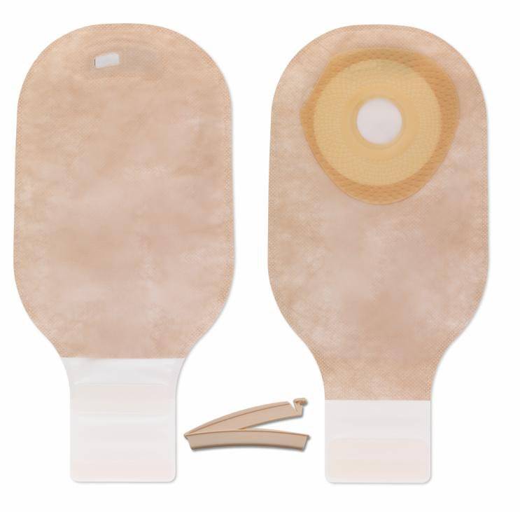 Hollister Premierâ„¢ One-Piece Transparent Colostomy Pouch, Pre-cut to Fit 40 mm Stomas