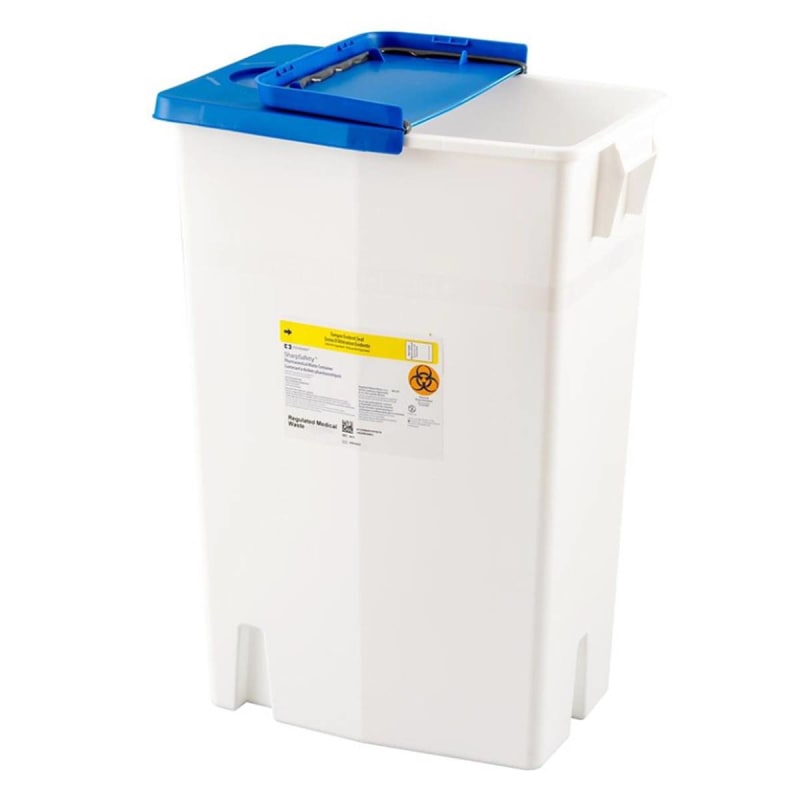 Cardinal PharmaSafetyâ„¢ Pharmaceutical Waste Container, 18 Gallon, 18.25 x 26 x 12.75 Inch