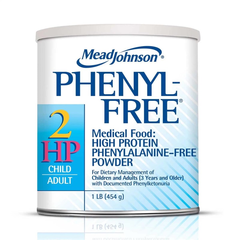 Mead Johnson Phenyl-FreeÂ® 2HP Medical Food for the Dietary Management of PKU, 1 lb. Can