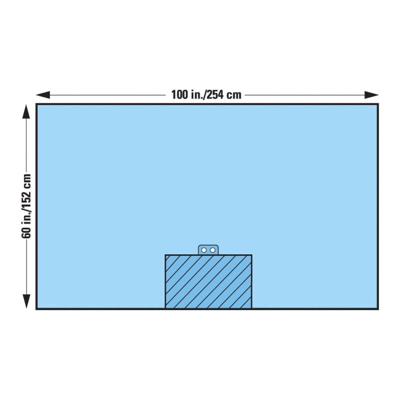 O&M Halyard Inc Halyard Sterile Orthopedic Bar Drape, 60 x 100 Inch