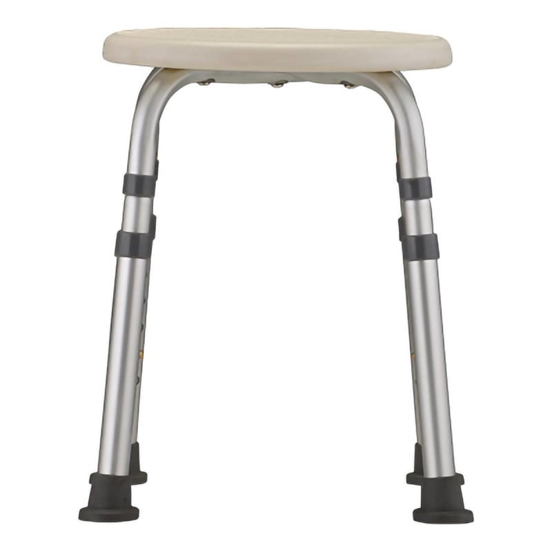 Nova Ortho-Med Shower Stool Nova Without Arms Aluminum Frame Without Backrest 12-3/4 Inch Seat Width 300 lbs. Weight Capacity