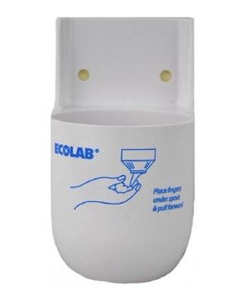 Ecolab Wall Mount Bracket for 15 oz. Quik-Care Wall Mount Ecolab Wall Mount Bracket for 15 oz. Quik-Care Wall Mount
