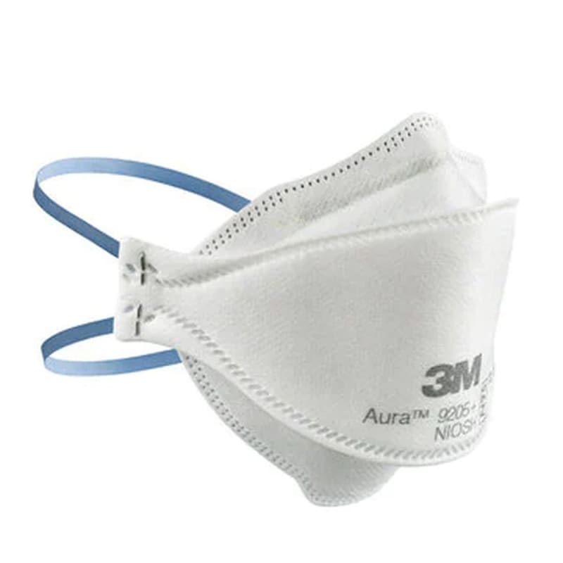 3M Company Particulate Respirator Mask 3Mâ„¢ Auraâ„¢ Industrial N95 Not Rated Elastic Strap One Size Fits Most 3M Company Particulate Respirator Mask 3Mâ„¢ Auraâ„¢ Industrial N95 Not Rated Elastic Strap One Size Fits Most
