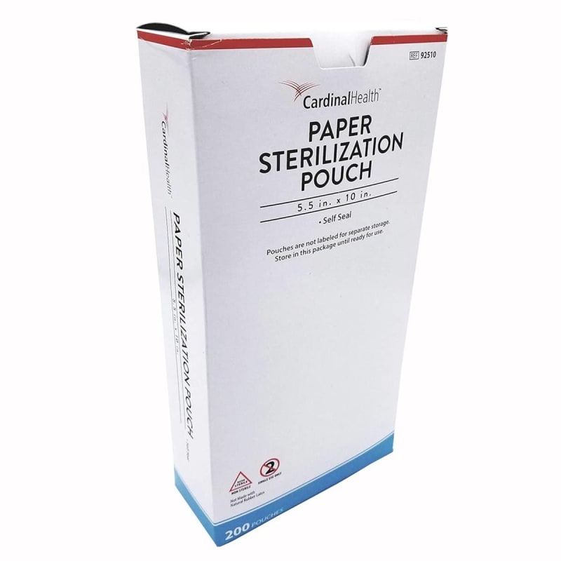 Cardinal Healthâ„¢ Sterilization Pouch, 5Â½ x 10 Inch