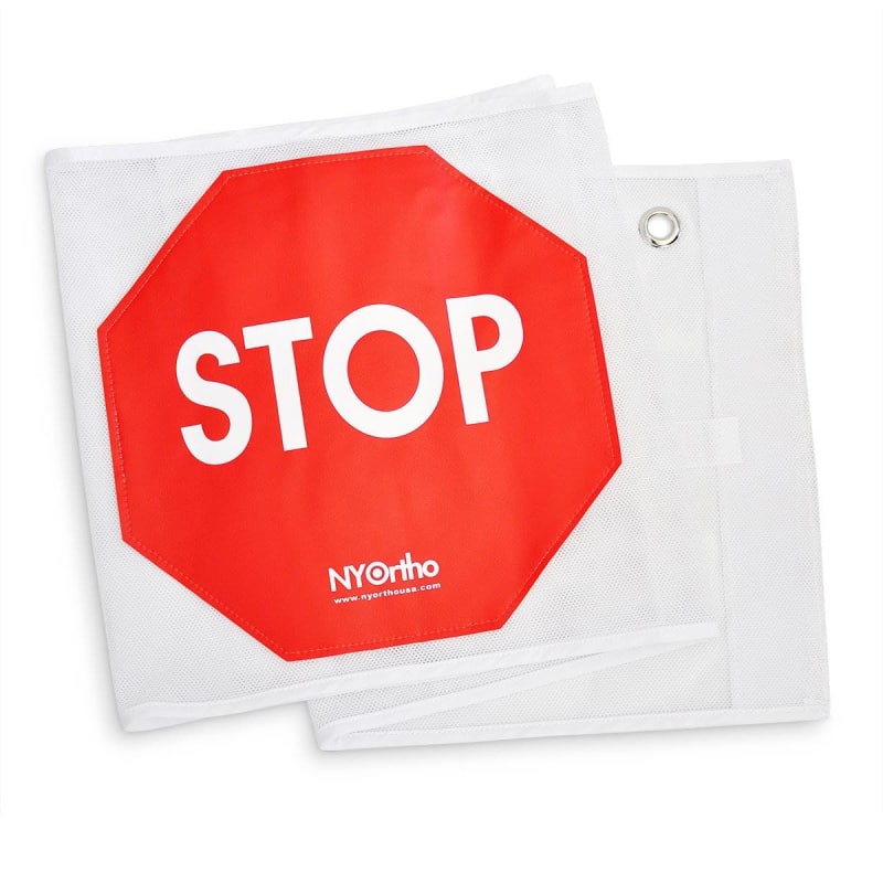 New York Orthopedic Door Guard Door Stop Sign, 48 Inch