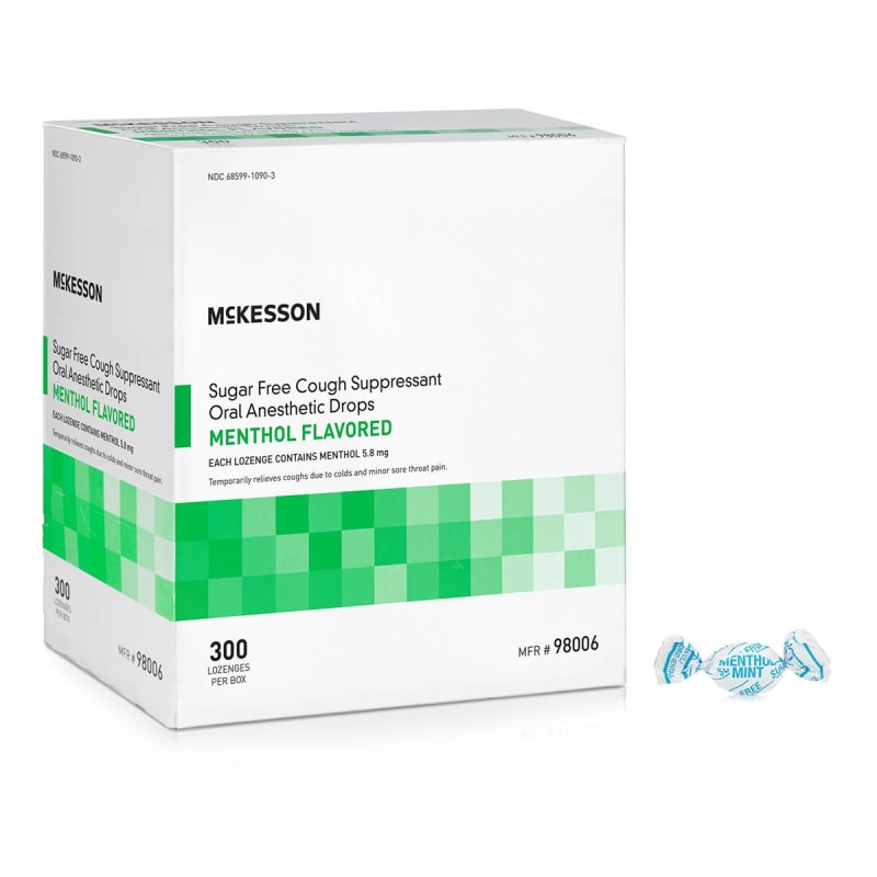 McKesson MooreBrandÂ® Menthol Cold and Cough Relief
