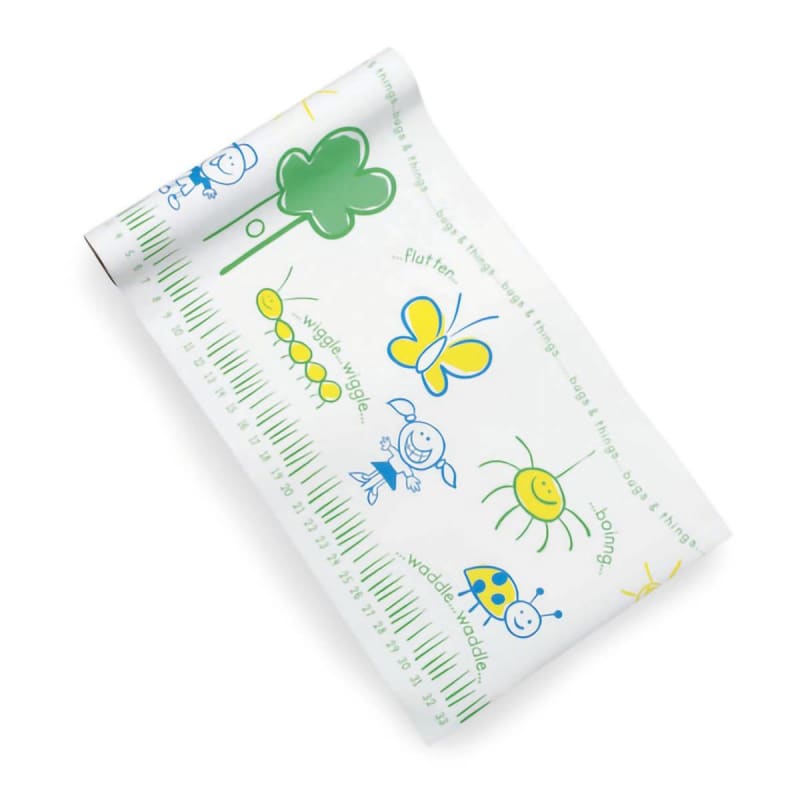 Tidi Products TidiÂ® Choice Smooth Table Paper, 18 Inch x 75 Yard, Print (Bugs and Things)