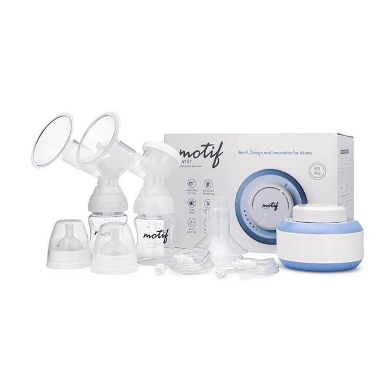 Motif Medical Double Electric Breast Pump Kit Twist