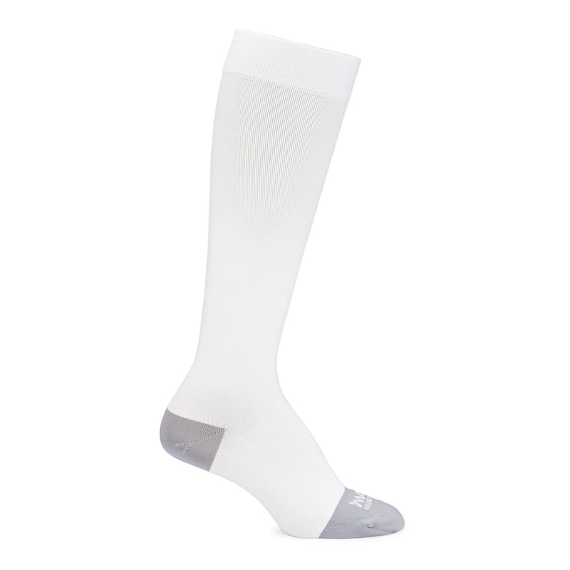 Motif Medical Maternity Compression Socks Motif Medical Knee High Large White / Gray Closed Toe Motif Medical Maternity Compression Socks Motif Medical Knee High Large White / Gray Closed Toe