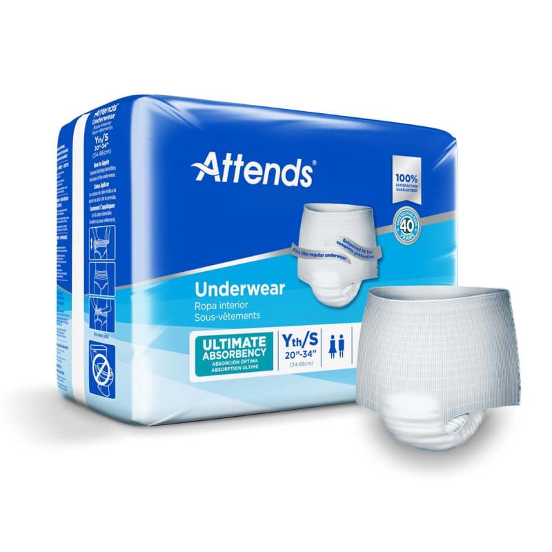 Attends Healthcare Products Attends® Advanced Underwear, Youth / Small Attends Healthcare Products Attends® Advanced Underwear, Youth / Small