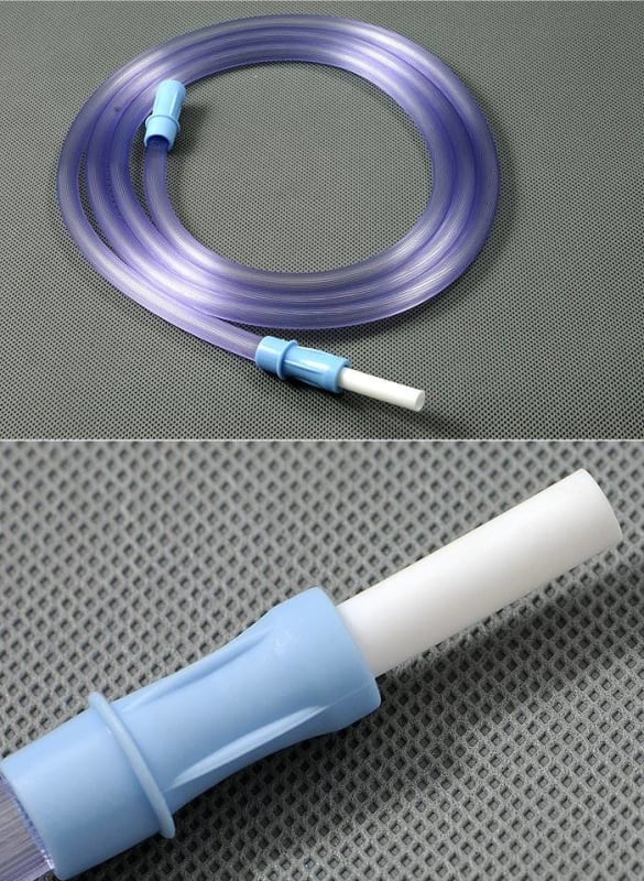 Amsino International AMSureÂ® Suction Tubing, 1/4-Inch Inner Diameter, 6 Foot Length