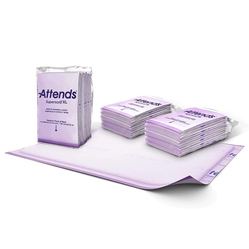 Attends Healthcare Products AttendsÂ® Supersorbâ„¢ Bariatric XL Premium Underpad, 36 x 51 Inch