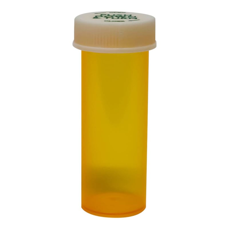 Pharmacy Automation Supplies Prescription Vial 6 DRAM Amber