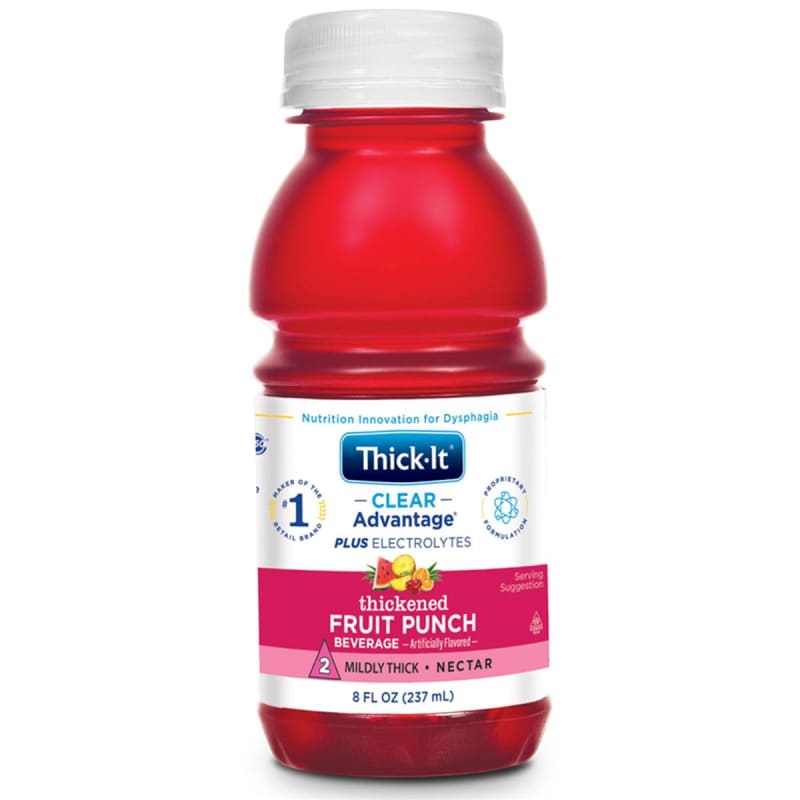 Kent Precision Foods Thick-ItÂ® Clear AdvantageÂ® Plus Electrolytes Thickened Beverage, Fruit Punch