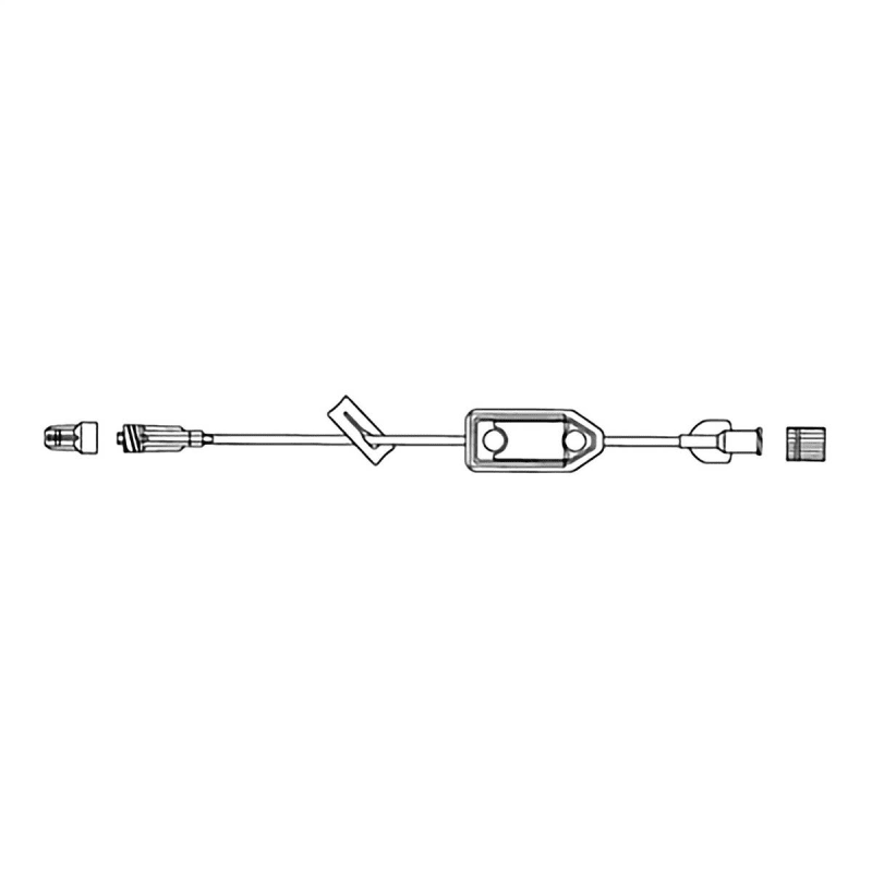 ICU Medical IV Extension Set ICU 10 Inch tubing 5 Micron Filter Sterile