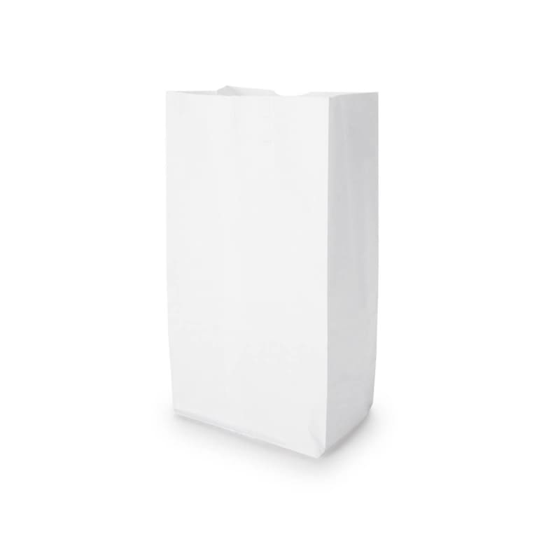 Essendant Co/United Stationers White Paper Bag, 6 x 3.63 x 11.06 Inch