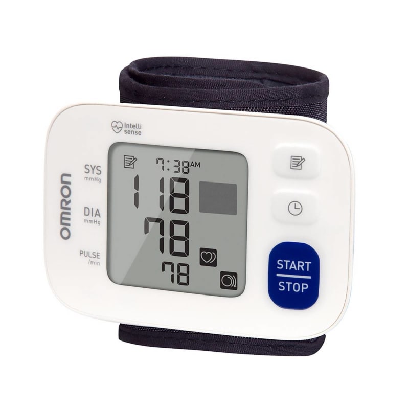 Emerson Healthcare OmronÂ® 3 Digital Blood Pressure Wrist Unit, Automatic Inflation, Large Cuff