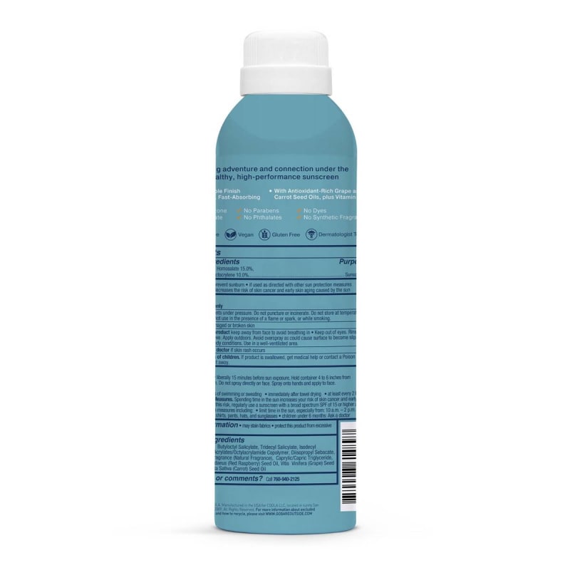 COOLA LLC Bare RepublicÂ® ClearscreenÂ® Nonaerosol Sunscreen Spray SPF 100, 6-ounce Can