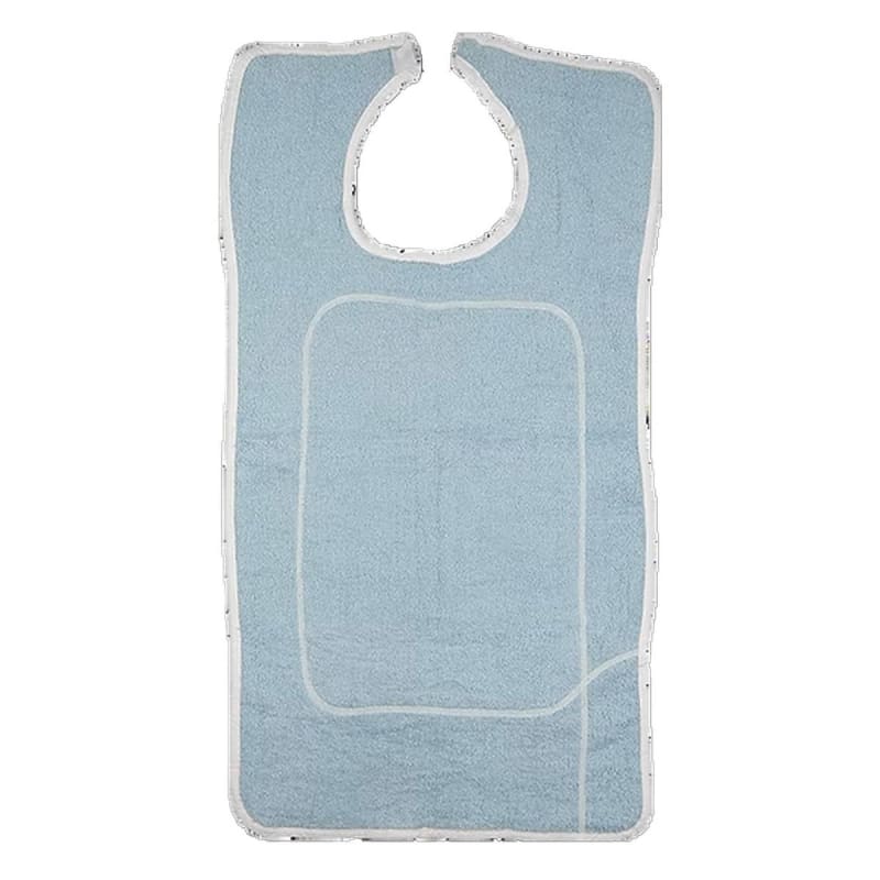 Beck's Classic Bib Beck's Classic Hook and Loop Closure Reusable Terry Cloth Blue