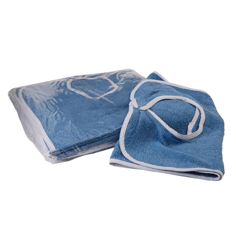 Beck's Classic Beck's Classic Terry Adult Bib, Blue Beck's Classic Beck's Classic Terry Adult Bib, Blue