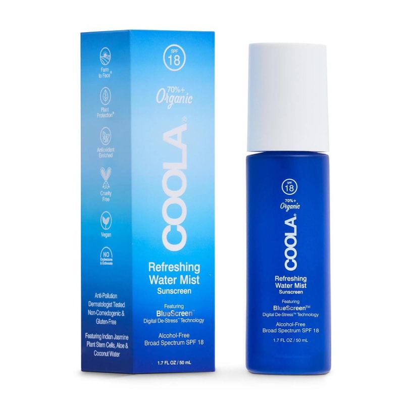 COOLA LLC CoolaÂ® Refreshing Water Mist SPF 18 Sunscreen, 1.7 oz.