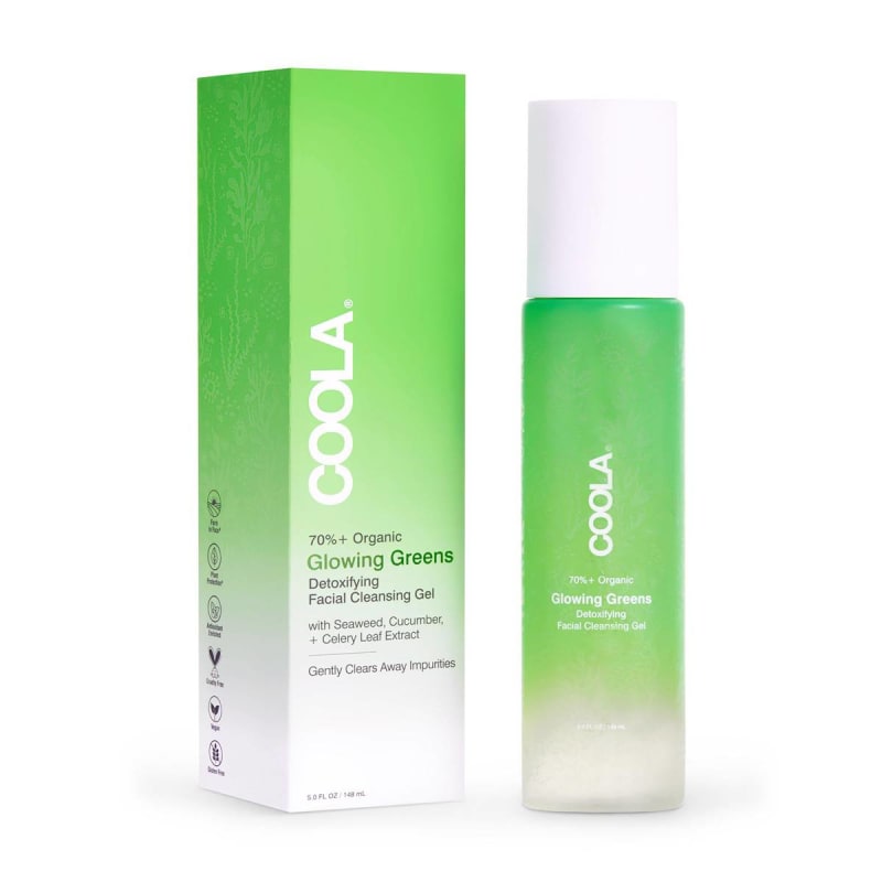 COOLA LLC Facial Cleanser Coola® Glowing Greens Detoxifying Gel 5 oz. Tube Scented COOLA LLC Facial Cleanser Coola® Glowing Greens Detoxifying Gel 5 oz. Tube Scented