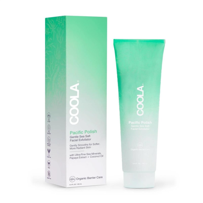 COOLA LLC Facial Cleanser Coola® Pacific Polish Gentle Sea Salt Exfoliator Cream 3.4 oz. Tube Scented COOLA LLC Facial Cleanser Coola® Pacific Polish Gentle Sea Salt Exfoliator Cream 3.4 oz. Tube Scented