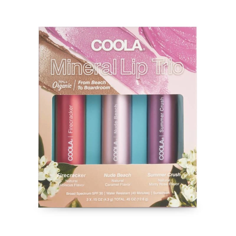 COOLA LLC Mineral LipluxÂ® SPF 30 Organic Tinted Trio