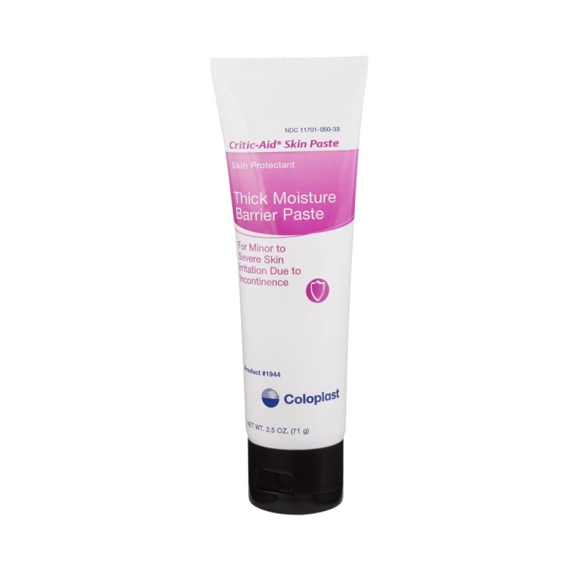 Medline Critic-AidÂ® Skin Protectant Thick Moisture Barrier Paste, 2.5-ounce Tube