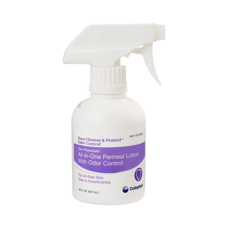 Medline Baza Cleanse and ProtectÂ® Perineal Wash w/ Odor Control, Scented, 8 oz. Bottle