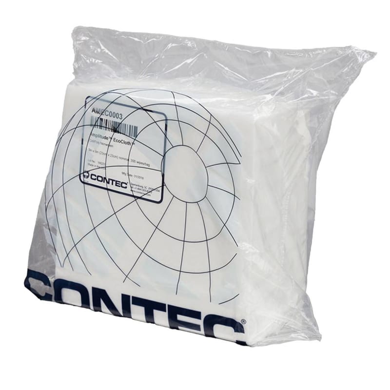 Connecticut Clean Room CleanZorb Polyester / Cellulose Cleanroom Wipe, 12 x 12 Inch