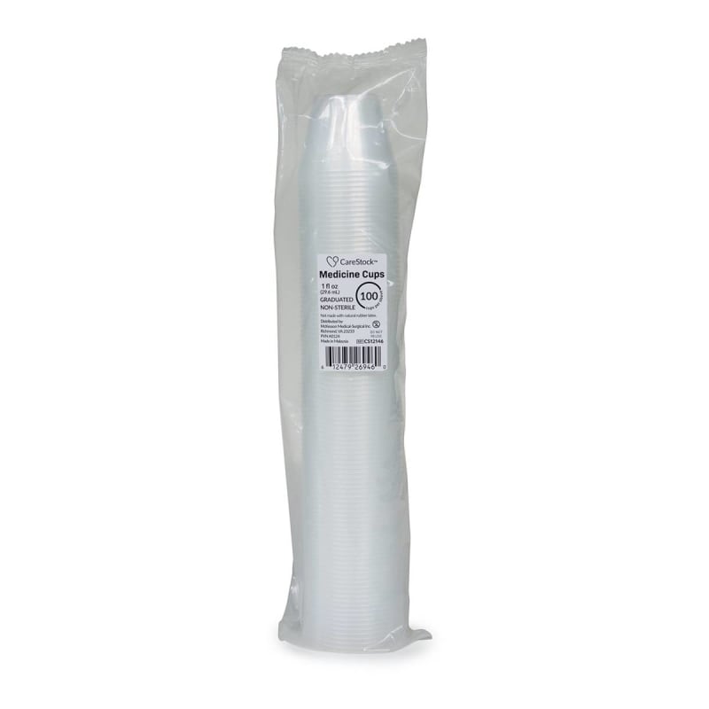 CareStock CareStockâ„¢ Translucent Medicine Cup, 1 ounce