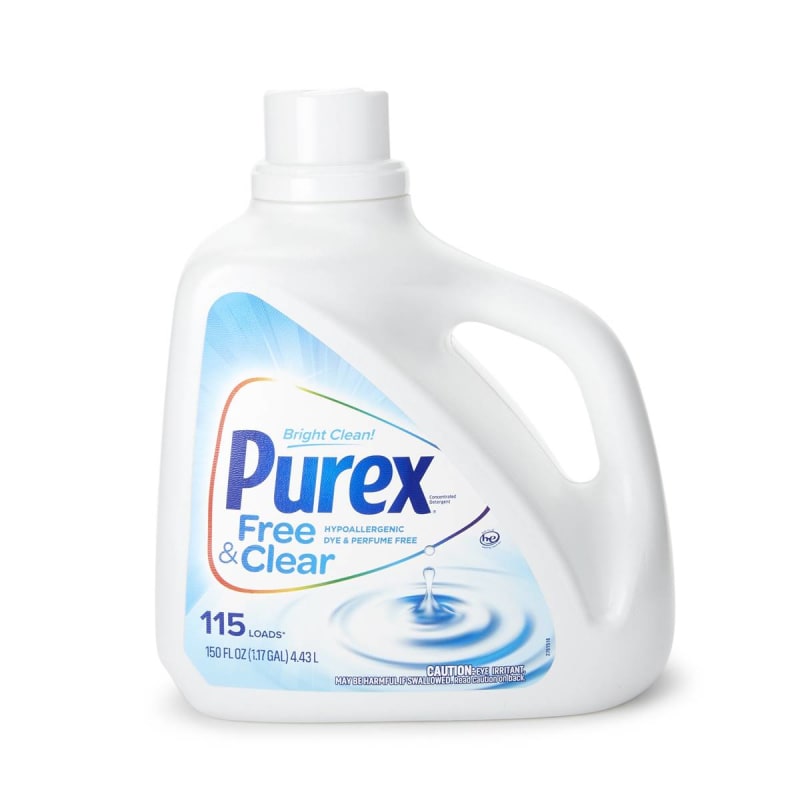 Essendant Co/United Stationers PurexÂ® Free & Clear Hypoallergenic Laundry Detergent, 150 fl oz.