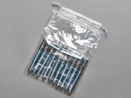 Elkay Plastics Pull-Titeâ„¢ Polyethylene Drawstring Bag, 8 x 12 Inch Elkay Plastics Pull-Titeâ„¢ Polyethylene Drawstring Bag, 8 x 12 Inch