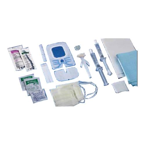 Medline Peripherally Inserted Central Catheter Line Dressing Change Tray, with BioPatch