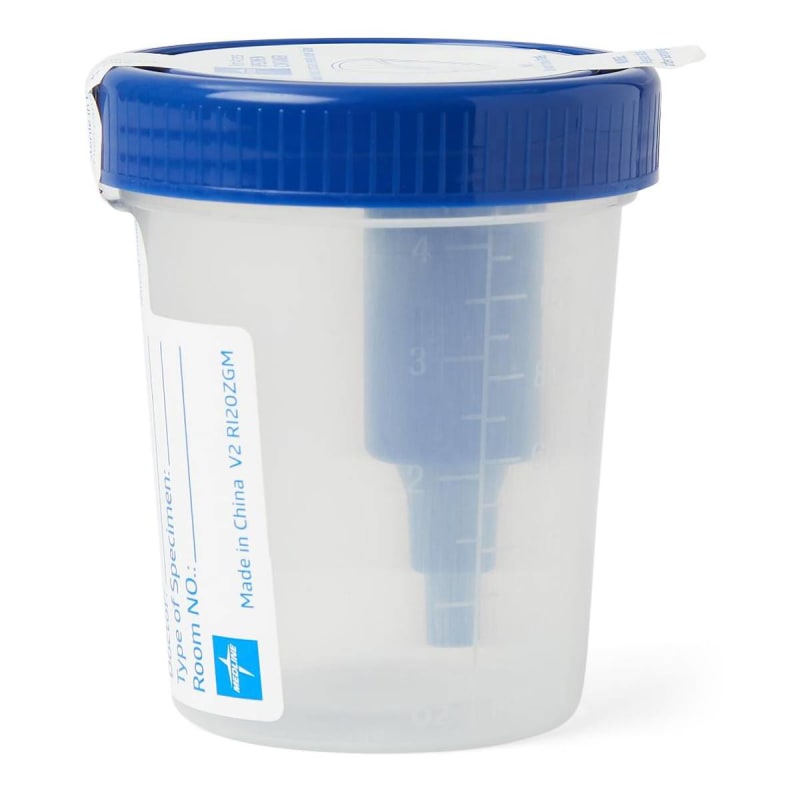 Medline Specimen Container 120 mL (4 oz.) Screw Cap Patient Information Sterile Fluid Path Medline Specimen Container 120 mL (4 oz.) Screw Cap Patient Information Sterile Fluid Path
