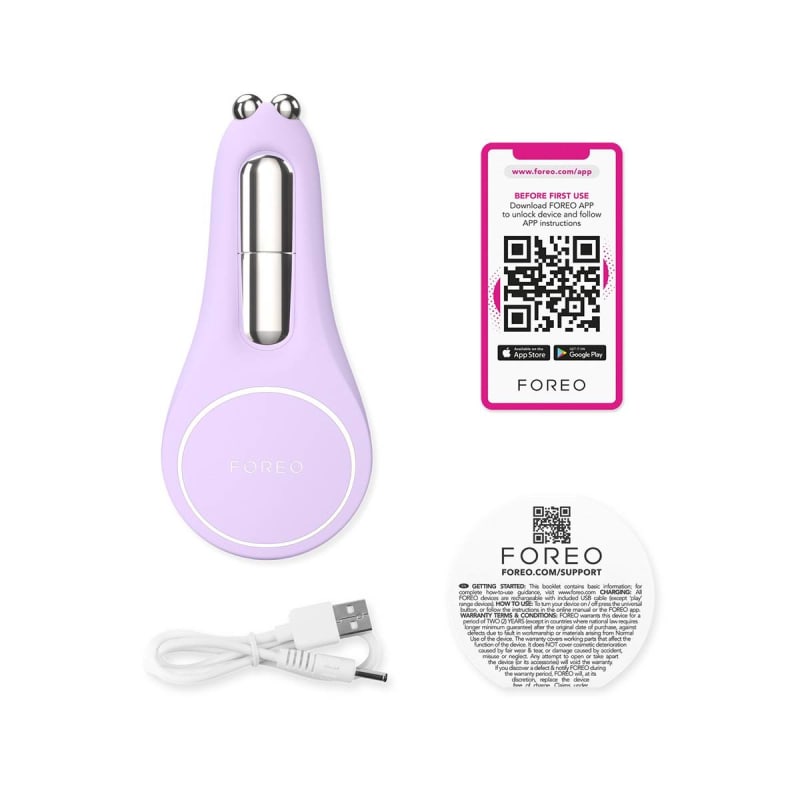 Foreo Inc BEARâ„¢ 2 Eyes & Lips Microcurrent Line Smoothing Device, Lavender