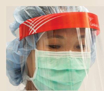 Cardinal Face Shield Cardinal Healthâ„¢ One Size Fits Most Full Length Disposable NonSterile