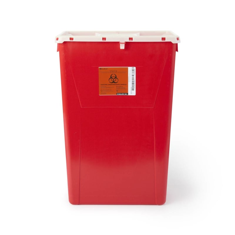 Keter Canada AP Medical Sharps Container, 18 Gallon, 17.3 x 13 x 24.8 Inch
