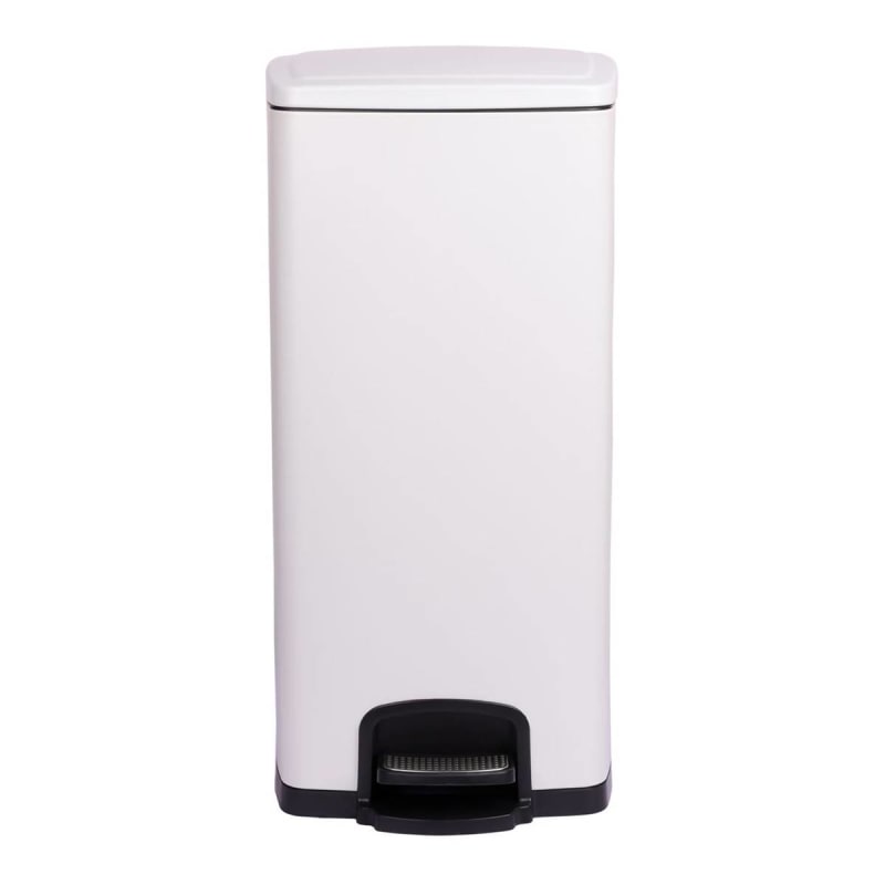 RJ Schinner Co Trash Can Rubbermaid® Defenders® 48 Quart / 12 gal. White Steel Square RJ Schinner Co Trash Can Rubbermaid® Defenders® 48 Quart / 12 gal. White Steel Square