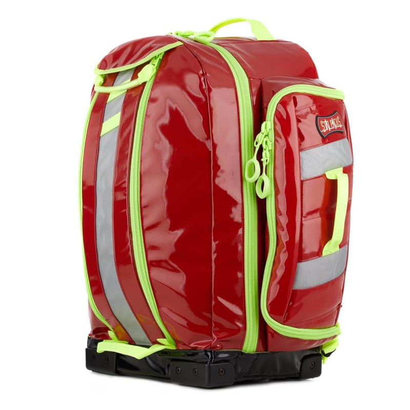 StatPacks Inc Medic Backpack Statpack G3 Load N Go Red Urethane-Coated Tarpaulin 20 X 19 X 7 Inch StatPacks Inc Medic Backpack Statpack G3 Load N Go Red Urethane-Coated Tarpaulin 20 X 19 X 7 Inch